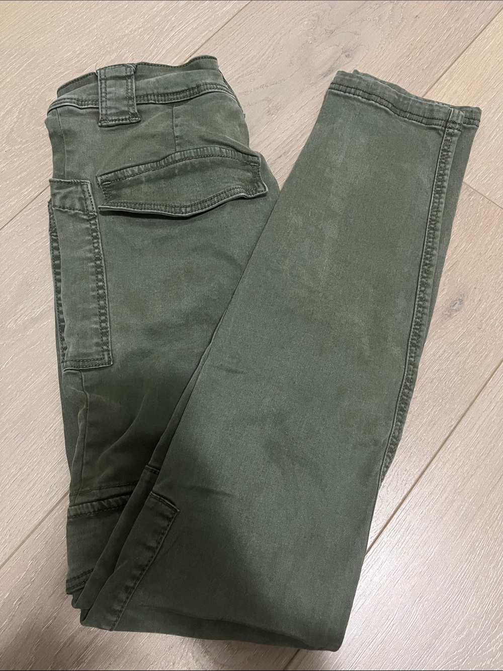 H&M Olive Green Cargo Trousers